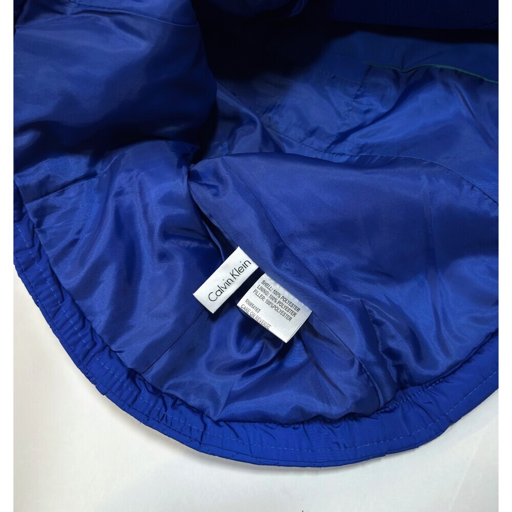 Calvin Klein Quilted Vest Royal Blue - Size Small - Picture 5 of 6
